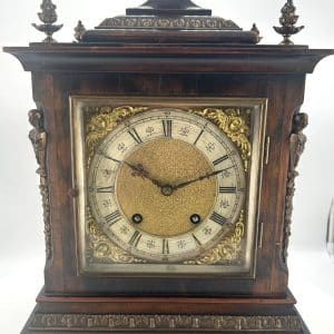 Beautiful Victorian Rosewood Lenzkirch Bracket clock – ca 1890 Antique bracket clock Antique Clocks