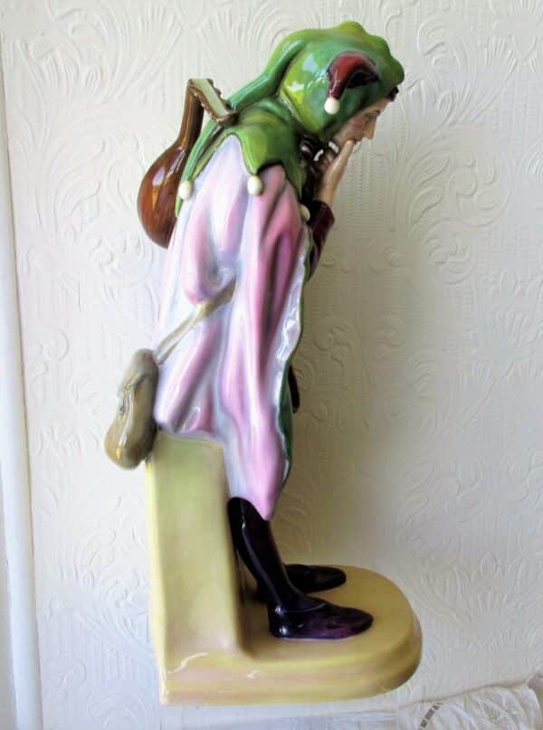 Royal Doulton English Porcelain Figurine “Jack Point” ~ HN 2080 Gilbert and Sullivan Vintage 6