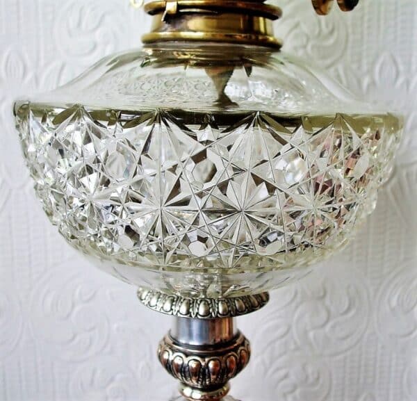 Antique English Georgian / Victorian Old Sheffield Plate Peg Lamp - Image 3