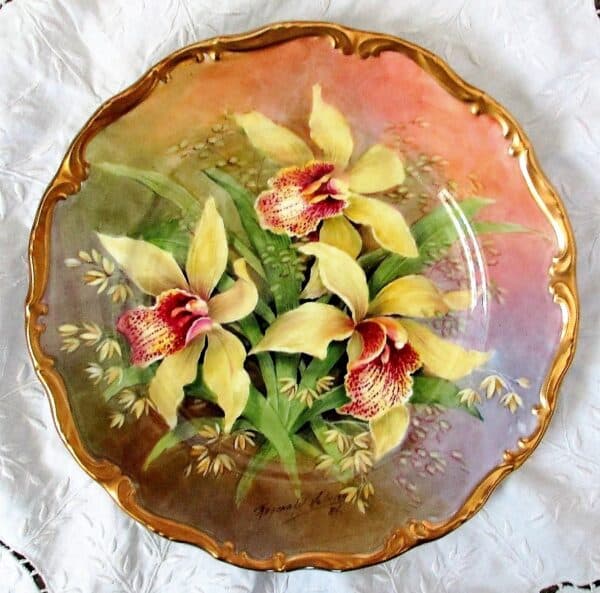 Orchids Plate