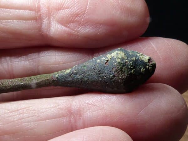 Antique Viking Era Arrow Head Rare Type (Ref:4073) Antique Collectibles 4