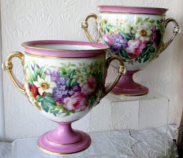 Pair Paris Vases