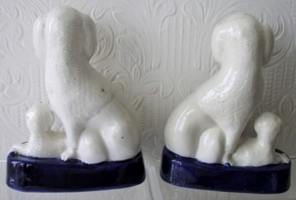 Pair Poodles H 2745 H 2746