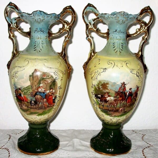 Pair RVAP Vases