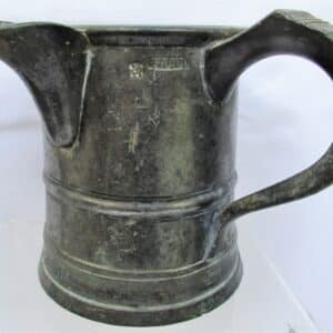 Pewter Pint Tavern Jug