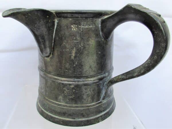 Pewter Pint Tavern Jug