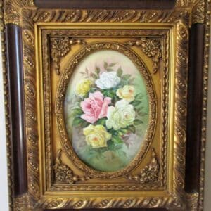 Roses Walnut and Gilt