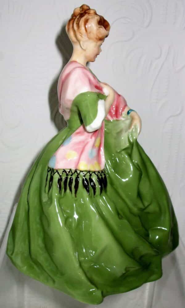 Royal Worcester English Porcelain Figurine ~ "First Dance" ~ RW 3629 - Image 4