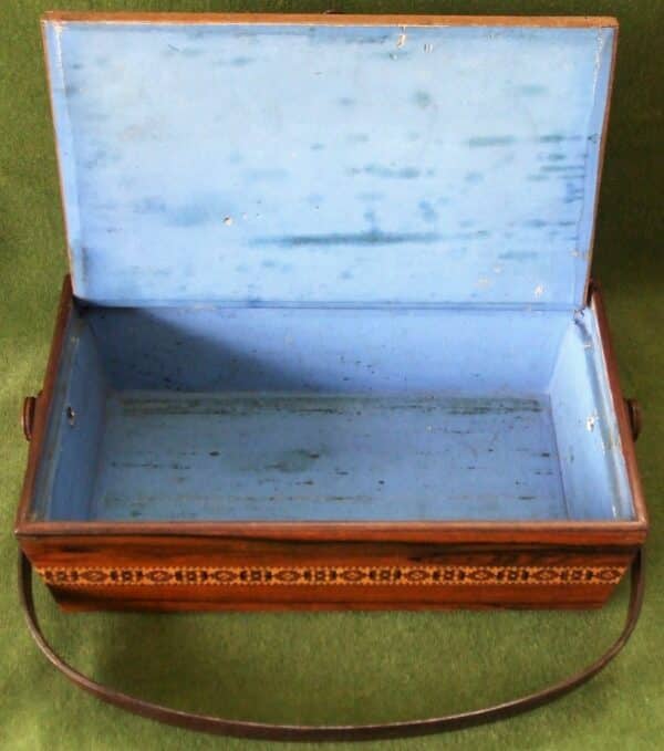 Tunbridge Ware Needlework Casket