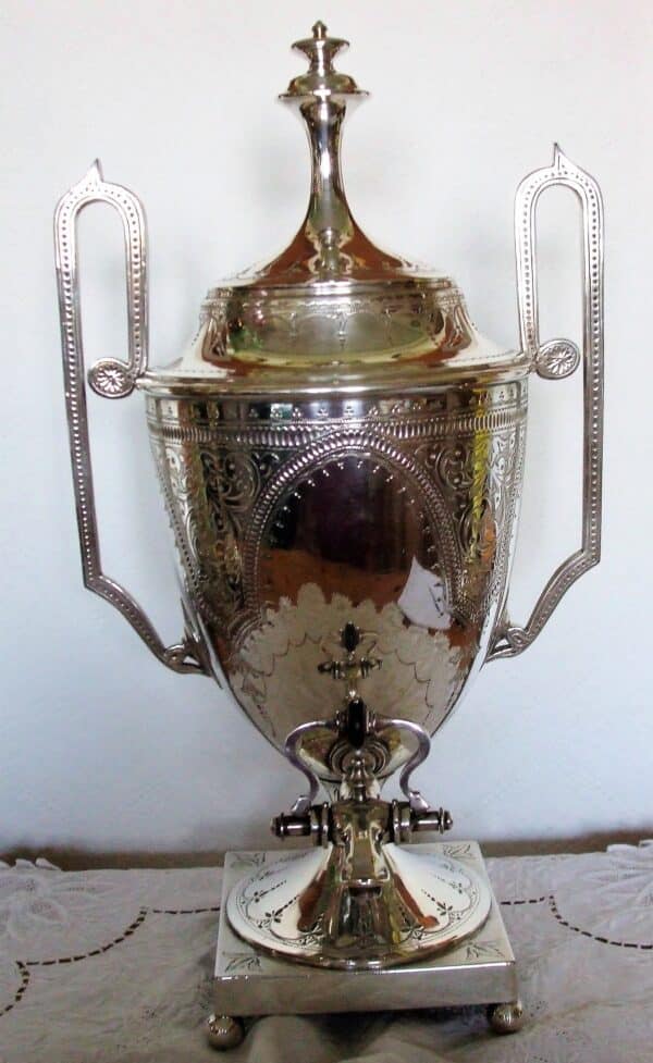 Walker and Hall Silver Plated Samovar