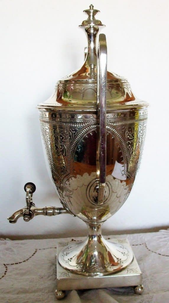 Walker and Hall Silver Plated Samovar