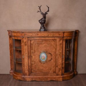 Victorian Burr Walnut Credenza SAI1596 Antique Furniture