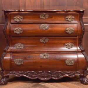 Rosewood Dutch Bombe Chest Of Drawers SAI1110 bombe chest Antique Chest Of Drawers