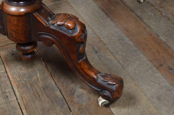 Victorian Walnut Work Table SAI2853 - Image 5