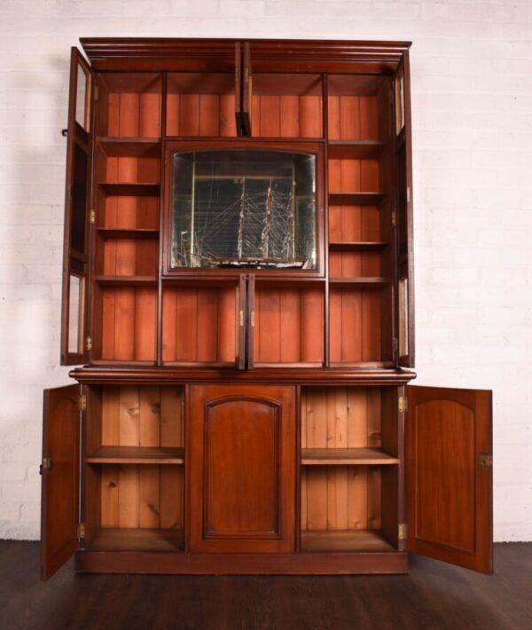 Victorian Mahogany Bookcase SAI1064 Antique Bookcases 24