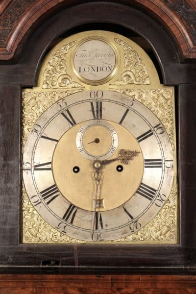 18th Century Walnut Longcase Clock 18th century longcase clock Antique Clocks 11