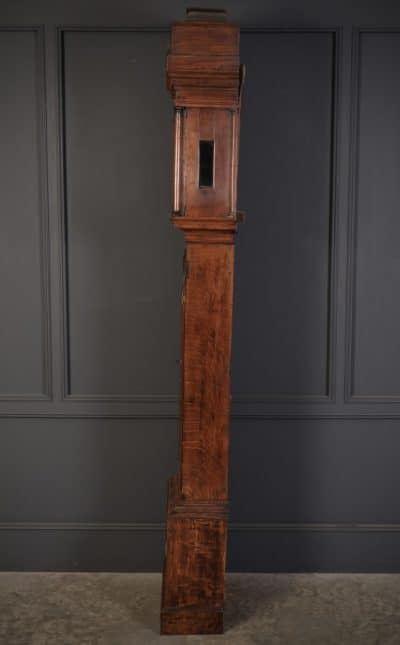 18th Century Walnut Longcase Clock 18th century longcase clock Antique Clocks 14