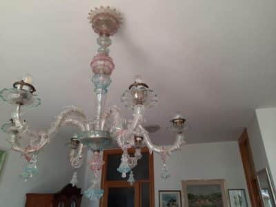 18th Century MURANO Chandelier Antique Furniture 5