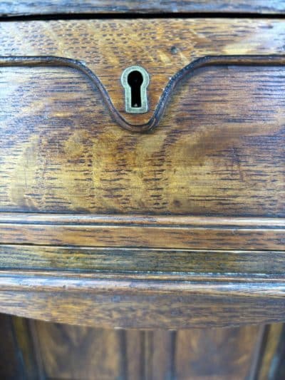 Arts & Crafts Oak Writing Desk - Image 6