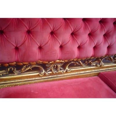 Antique French Baroque Sofa, Cirica 1800. Antique Chairs 6