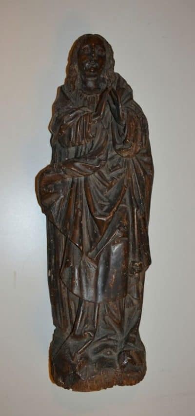 17th Century Statue of SAINT MARGARET Antique Furniture 3