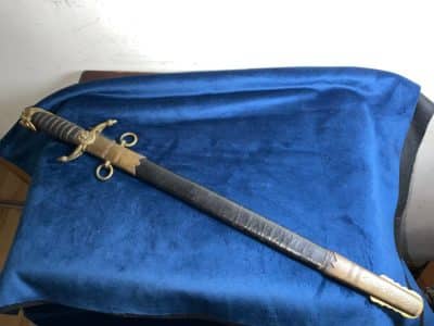 ROYAL NAVY OFFICERS DIRK Antique Nautical 3