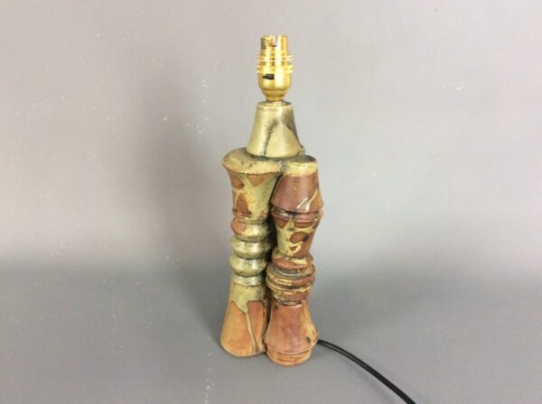 Bernard Rooke Studio Pottery Lamp c1960’s Bernard Rooke Antique Lighting 4