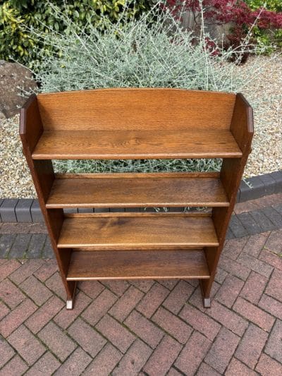 Arts & Crafts Oak Bookcase by Brynmawr Furniture Arts & Crafts Antique Bookcases 5