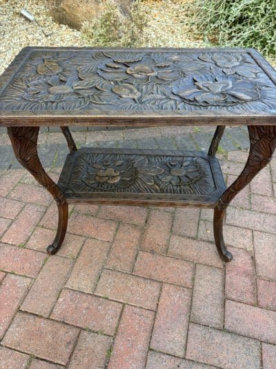 Arts & Crafts Japanese Table for Liberty c1900 Arts & Crafts Antique Furniture 7