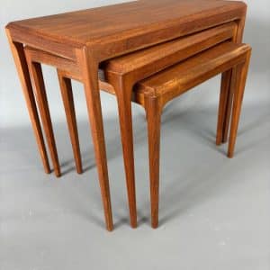 Johannes Andersen Nesting Tables for CFC Silkeborg danish Antique Furniture 3