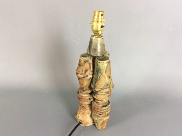 Bernard Rooke Studio Pottery Lamp c1960’s Bernard Rooke Antique Lighting 7