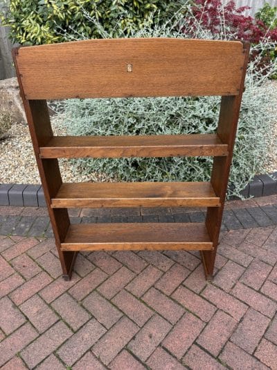 Arts & Crafts Oak Bookcase by Brynmawr Furniture Arts & Crafts Antique Bookcases 9