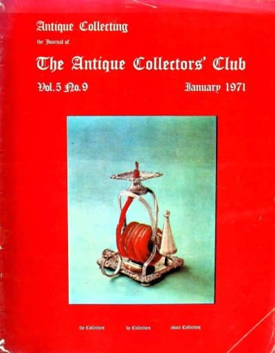 Antique Collecting January 1971