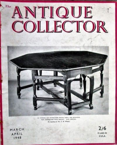 Antique Collector March-April 1948