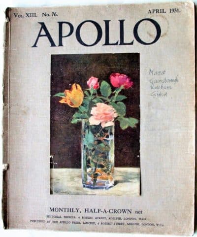 Apollo April 1931