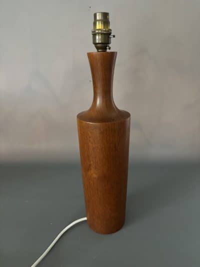 Danish Mid Century Teak Table Lamp - Image 3