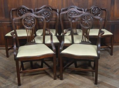 Edwardian Set Of 8 Dining Chairs SAI3233 - Image 18