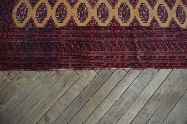 Burgundy And Gold Vintage Woollen Rug SAI2925 Antique Rugs 10