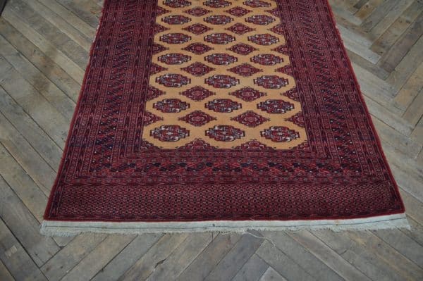 Burgundy And Gold Vintage Woollen Rug SAI2925 Antique Rugs 9