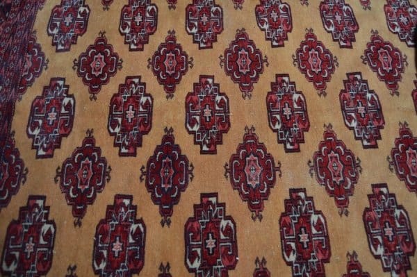 Burgundy And Gold Vintage Woollen Rug SAI2925 Antique Rugs 6