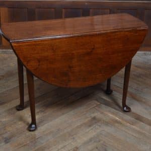 Georgian Mahogany Drop Leaf Table SAI3171 Antique Furniture