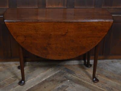 Georgian Mahogany Drop Leaf Table SAI3171 - Image 7