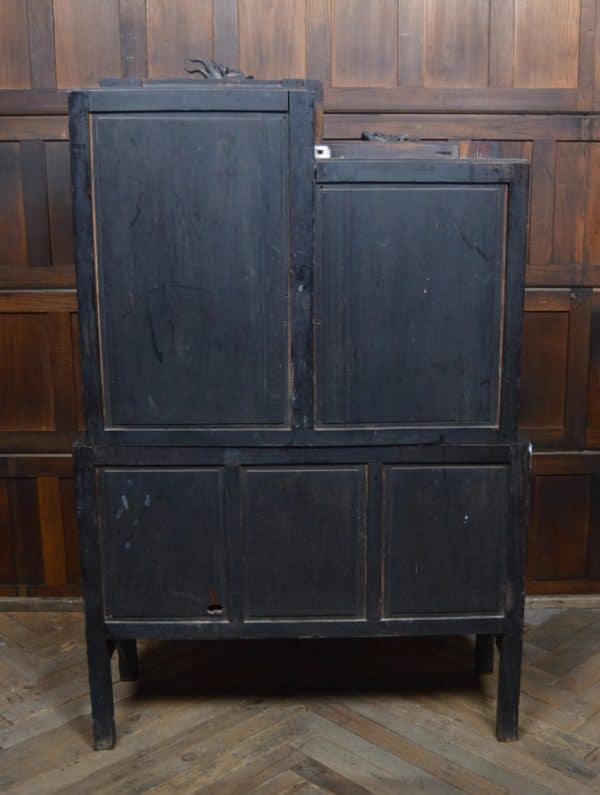 Chinese Ebonised Display Cabinet SAI2999 - Image 20