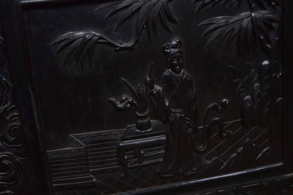 Chinese Ebonised Display Cabinet SAI2999 - Image 26