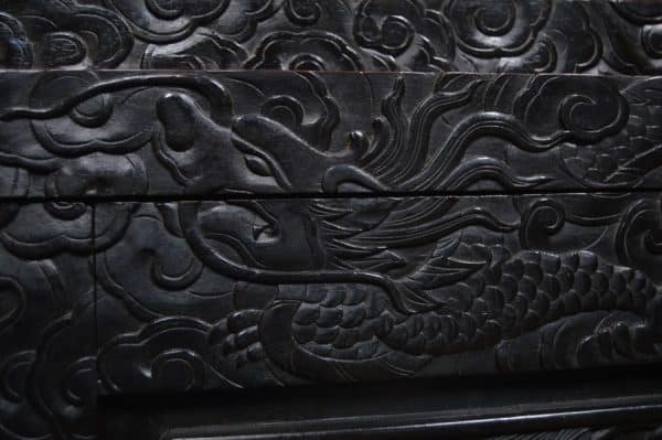 Chinese Ebonised Display Cabinet SAI2999 - Image 25