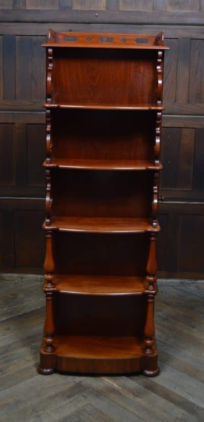 Victorian Mahogany Leaf Holder/ Whatnot SAI3163 Antique Bookcases 16