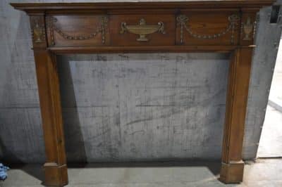 Regency Pine and gesso fire surround