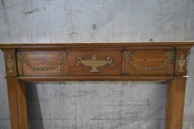 Regency Pine and gesso fire surround - Image 2