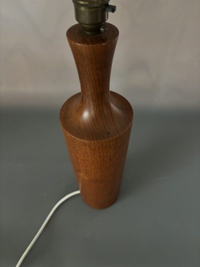 Danish Mid Century Teak Table Lamp - Image 4