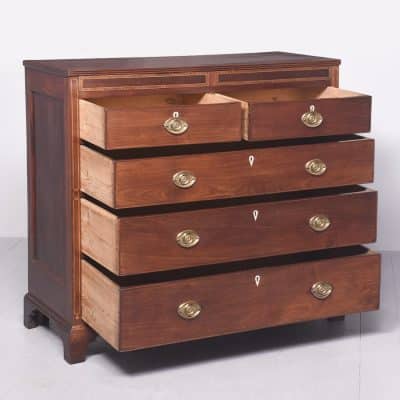 George IV Mahogany Chest of Drawers Antique Chest Of Drawers 11